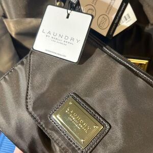 Laundry By Shelli Segal Brown Large Tote Bag Set NWT